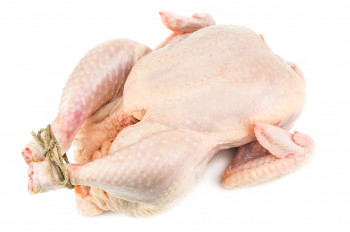 Poulet blanc cl.a de la région de 2,2 à 3,5kgs